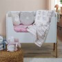 ΚΟΥΒΕΡΤΑΚΙ ΜΕ ΜΑΞΙΛΑΡΙ FLEECE ΠΟΛ.CAT 75X100   ECRU/GREY