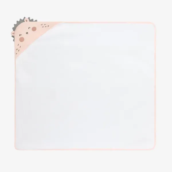 Hooded towel terry 90/90 cm Hedge-hugs