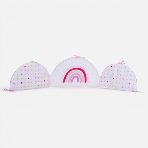ΠΑΝΤΑ ΒΑΜΒ-ΠΟΛ BABY DOTS ECRU/PINK