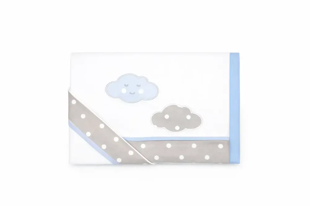 Σεντόνια Κρεβατιού 3τμχ Σιέλ Σύννεφο