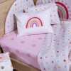 ΣΕΝΤΟΝΙ ΒΑΜΒ ΚΟΥΝΙΑΣ BABY DOTS 3TMX ECRU/PINK