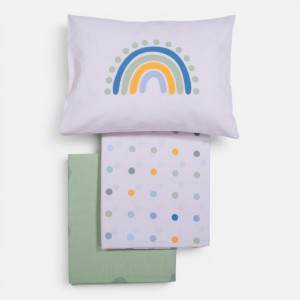 ΣΕΝΤΟΝΙ ΒΑΜΒ ΚΟΥΝΙΑΣ BABY DOTS 3TMX ECRU/GREEN