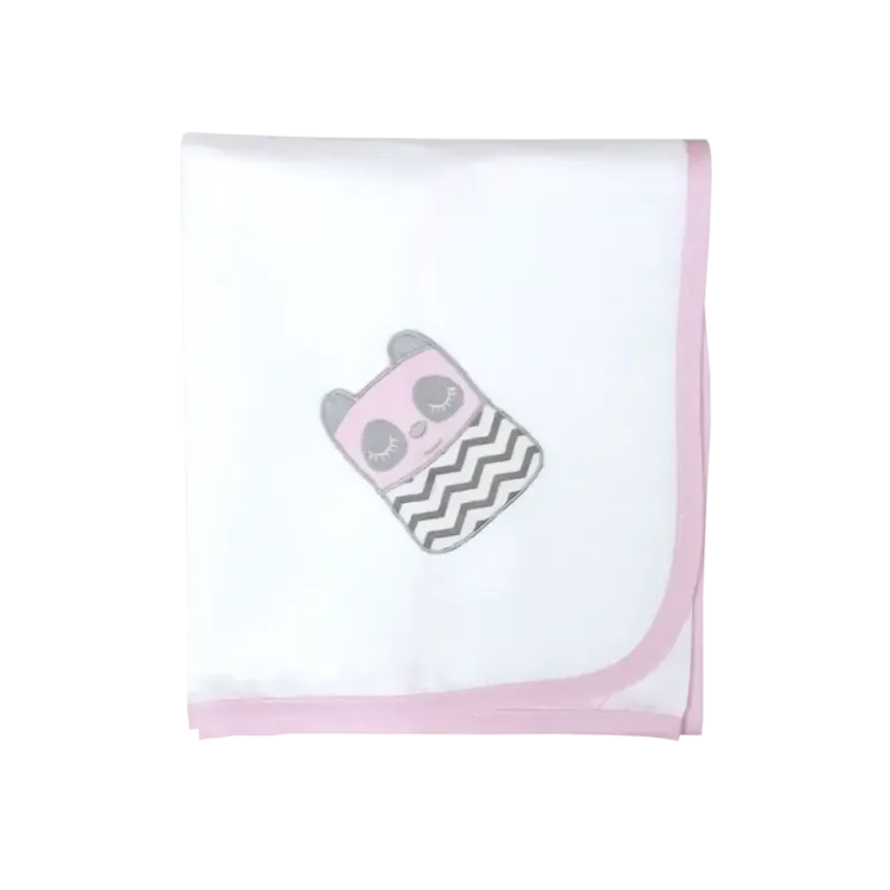 ΠΑΝΑ ΦΑΝΕΛΑ TINY FRIENDS ΡΟΖ