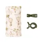 MUSLIN & 2 PRAM PEG BOX SET MONKEY CARNIVAL ΜΟΥΣΕΛΙΝΑ+2