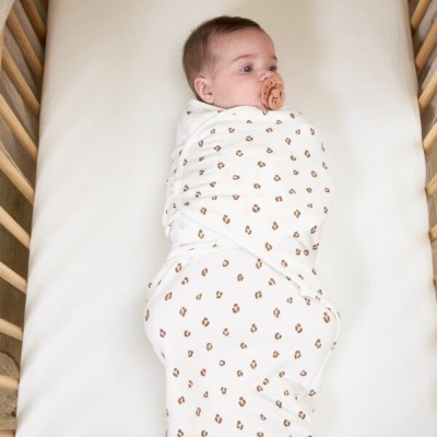 Meyco 2 Pack Swaddle Mini Panther Soft Pink 0-3 μηνών Meyco 2 Pack Swaddle Mini Panther Soft Pink 0-3 μηνών