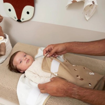 Meyco 2 Pack Swaddle Branches Sand 0-3 μηνών Meyco 2 Pack Swaddle Branches Sand 0-3 μηνών