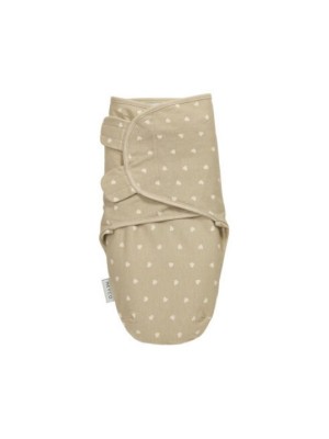 Meyco Swaddle Sweet Heart Sand 0-3 μηνών