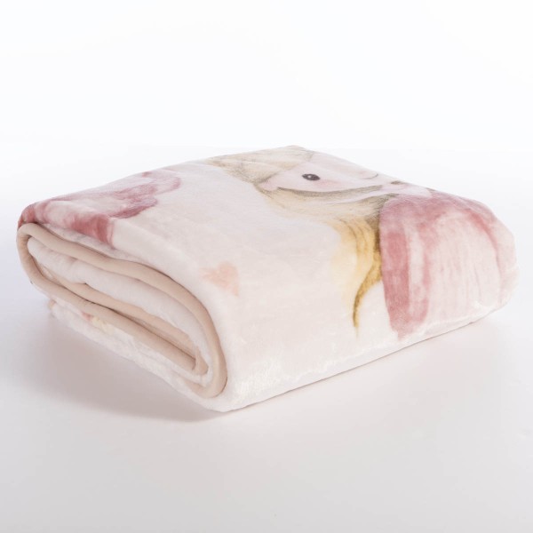 ΚΟΥΒΕΡΤΑ ΠΟΛ.OUR PRINCESS 160X220  pink