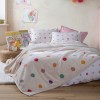 ΚΟΥΒΕΡΤΑ ΠΟΛ.DOTS ECRU 160X220 ECRU