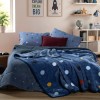 ΚΟΥΒΕΡΤΑ ΠΟΛ.DOTS BLUE 160X220 BLUE