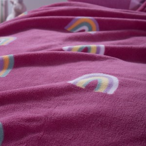ΚΟΥΒΕΡΤΑ FLEECE ΠΟΛ.RAINBOW MOOD 160X220 FUCHSIA ΚΟΥΒΕΡΤΑ FLEECE ΠΟΛ.RAINBOW MOOD 160X220 FUCHSIA