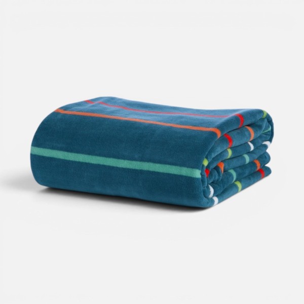 ΚΟΥΒΕΡΤΑ FLEECE ΠΟΛ.CHROMATIC 160X220 PETROL