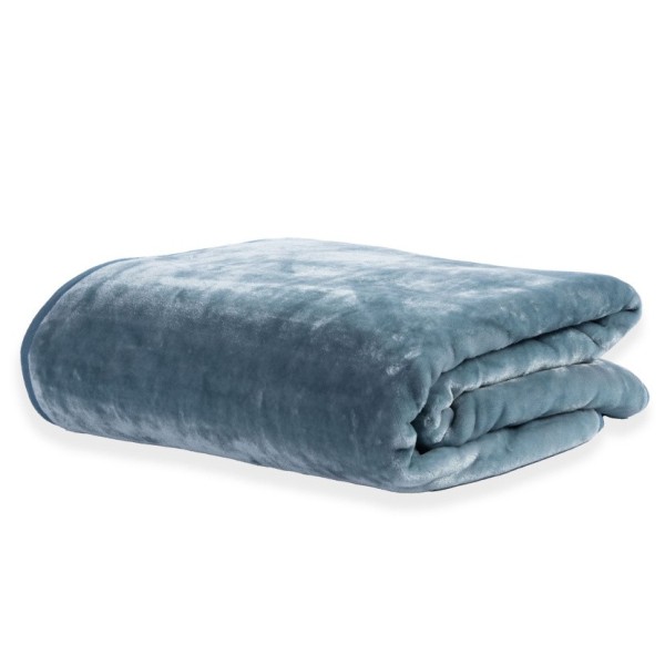 ΚΟΥΒΕΡΤΑ ΠΟΛΥΕΣΤΕΡ LOFT 170X220  SMOKE BLUE