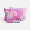 ΠΑΠΛΩΜΑΤΟΘΗΚΗ ΒΑΜΒ.ΣΕΤ ΜΟΝΗ RAINBOW MOOD FUCHSIA - 160x240