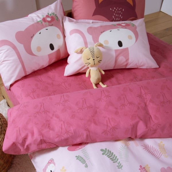 ΠΑΠΛΩΜΑΤΟΘΗΚΗ ΒΑΜΒ.ΣΕΤ ΜΟΝΗ WILD & SWEET PINK - 160x240