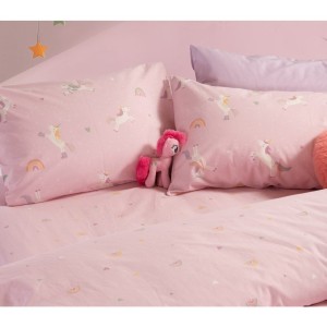ΣΕΝΤΟΝΙ ΒΑΜΒ.ΣΕΤ ΜΟΝΟ UNICORNS STYLE   pink