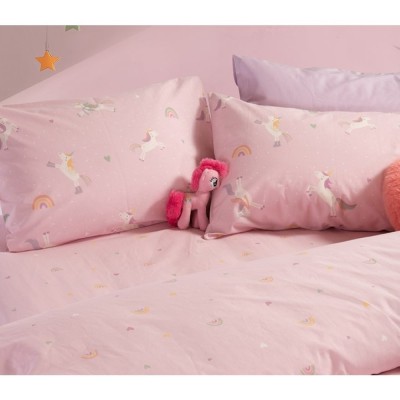 ΣΕΝΤΟΝΙ ΒΑΜΒ.ΣΕΤ ΜΟΝΟ UNICORNS STYLE   pink