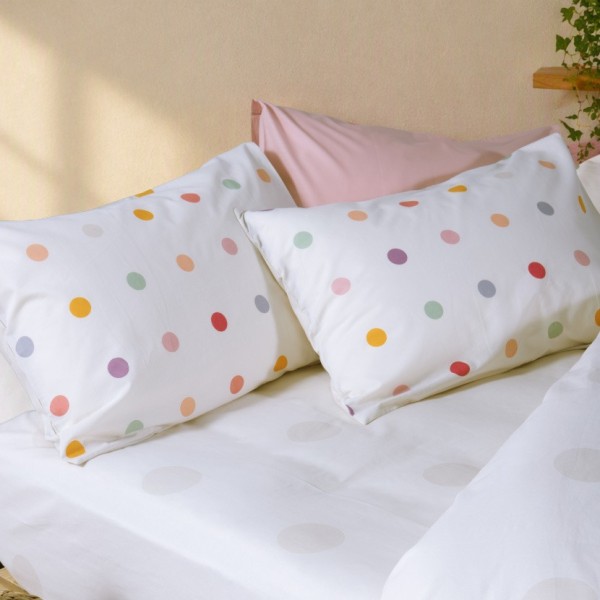 ΣΕΝΤΟΝΙ ΒΑΜΒ.DOTS ECRU ΣΕΤ ΜΟΝΟ  ECRU - 170x260