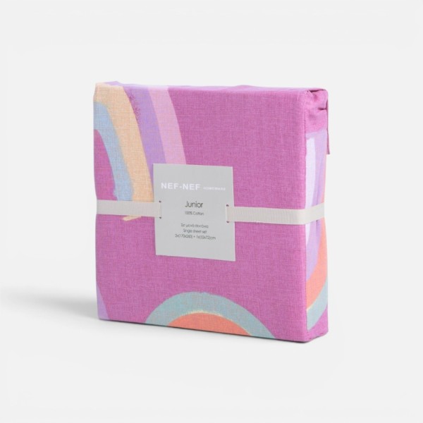 ΣΕΝΤΟΝΙ ΒΑΜΒ.RAINBOW MOOD ΣΕΤ ΜΟΝΟ FUCHSIA -170x260