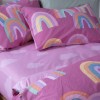 ΣΕΝΤΟΝΙ ΒΑΜΒ.RAINBOW MOOD ΣΕΤ ΜΟΝΟ Μ.Λ. FUCHSIA - 170x260