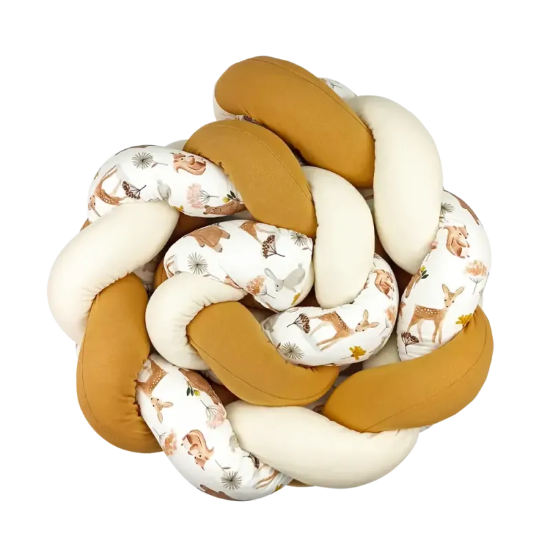 ΠΑΝΤΑ ΠΛΕΞΟΥΔΑ FOREST FRIENDS ΚΑΜΕΛ-ΕΚΡΟΥ EXTRA LARGE