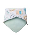 CHEEKY ANIMALS & MIDNIGHT STARS NECKERBIB