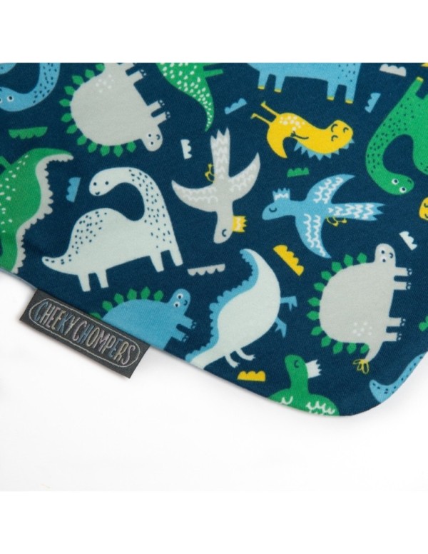 DINO & STRIPES NECKERBIB