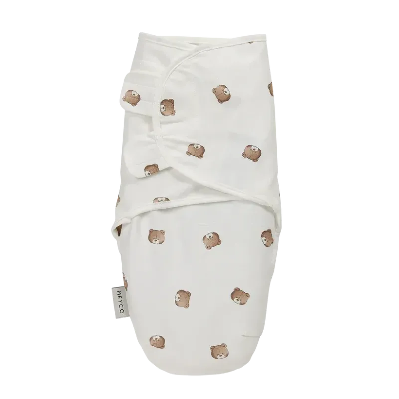 Meyco Swaddle Bear Multicolor 0-3 μηνών