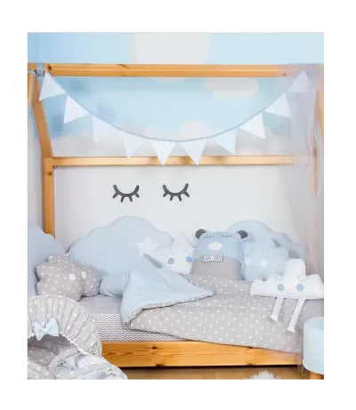 Σετ Προίκας Κρεβατιού 3τμχ Σιέλ Σύννεφο