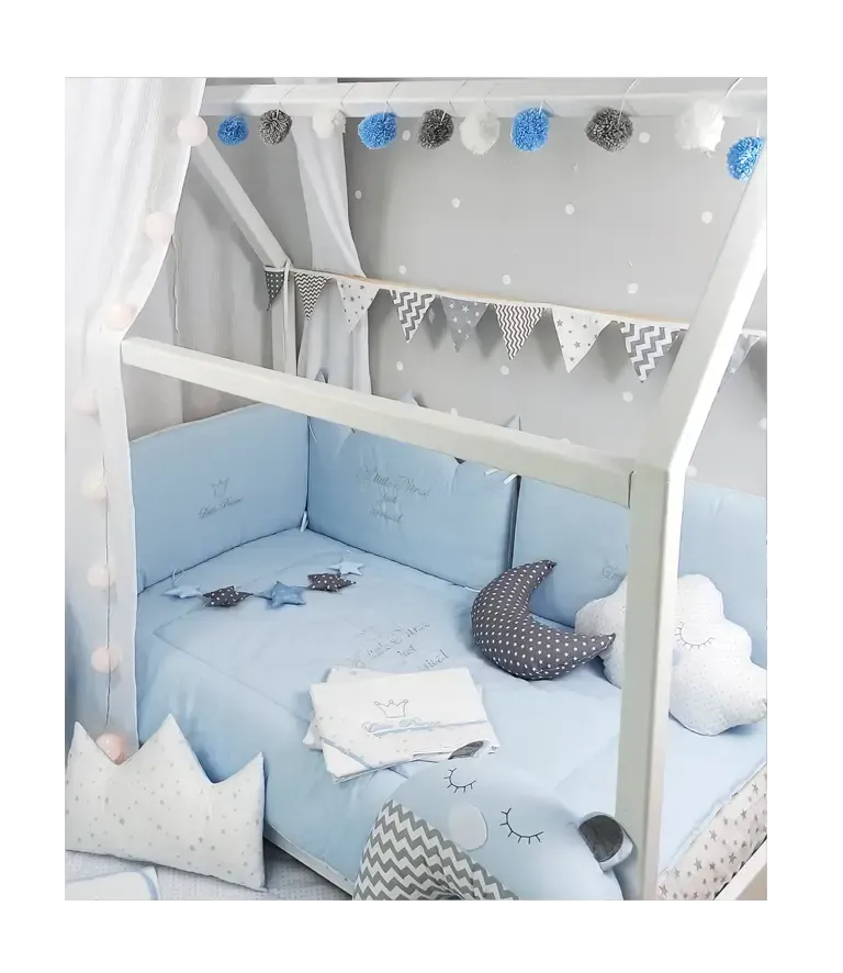 ΣΕΤ ΠΡΟΙΚΑΣ ΚΡΕΒΑΤΙΟΥ 3ΤΜΧ PRINCE ΣΙΕΛ