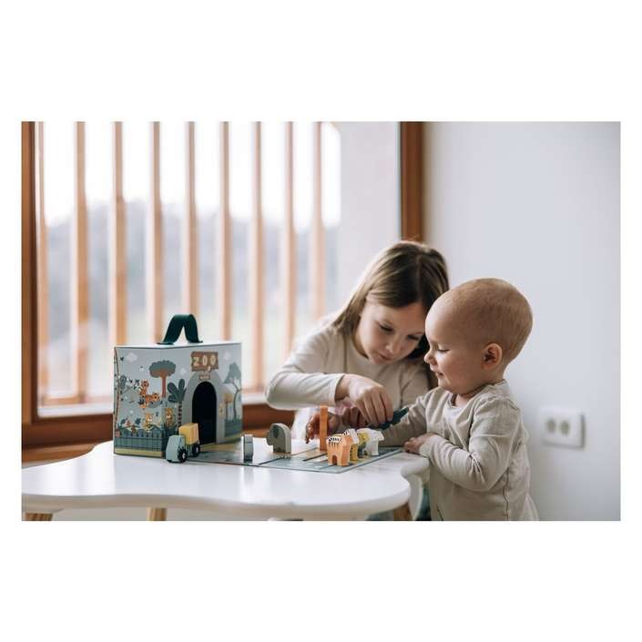 FREE2PLAY ΞΥΛΙΝΟΣ ΖΩΟΛΟΓΙΚΟΣ ΚΗΠΟΣ WOODEN ZOO FREE2PLAY ΞΥΛΙΝΟΣ ΖΩΟΛΟΓΙΚΟΣ ΚΗΠΟΣ WOODEN ZOO