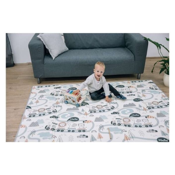 FREE ON MAGIC ROAD FOLDING PLAY MAT W/EDGE ΧΑΛΙ ΠΑΙΧΝΙΔΙΟΥ ΜΕ ΡΕ