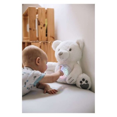 FREE2PLAY SOOTHING PLUSH BEAR ΑΡΚΟΥΔΑΚΙ ΠΡΟΒΟΛΕΑΣ ΜΕ ΗΧΟΥΣ