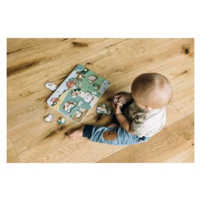 FREE2PLAY WOODEN FARM SOUND PUZZE ΠΑΖΛ ΦΑΡΜΑ ΜΕ ΗΧΟΥΣ