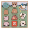 FREE2PLAY WOODEN FARM PUZZLE ΠΑΖΛ ΦΑΡΜΑ