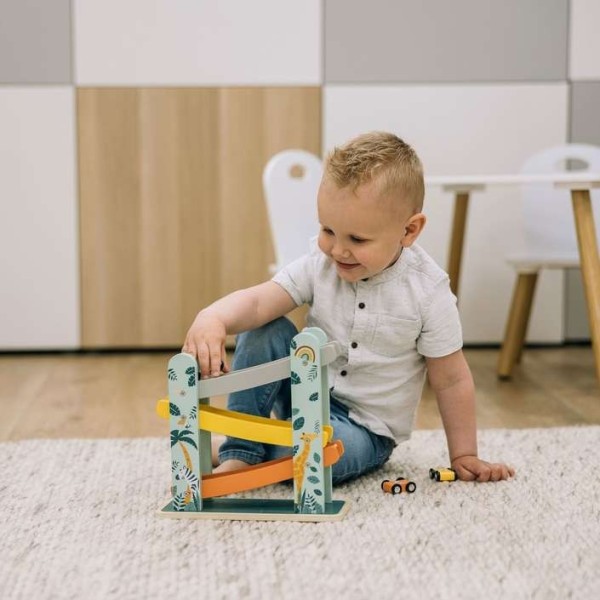 Free2Play Wooden Γκαραζ με αυτοκίνητα