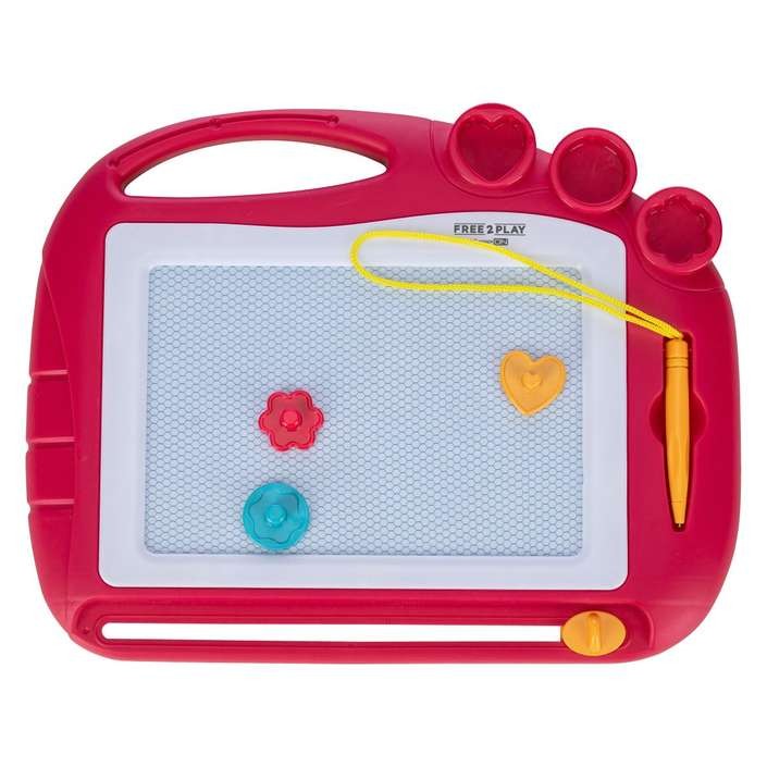 Μαγνητικός Πίνακας Ζωγραφικής FreeOn Free2Play Mini Red Μαγνητικός Πίνακας Ζωγραφικής FreeOn Free2Play Mini Red