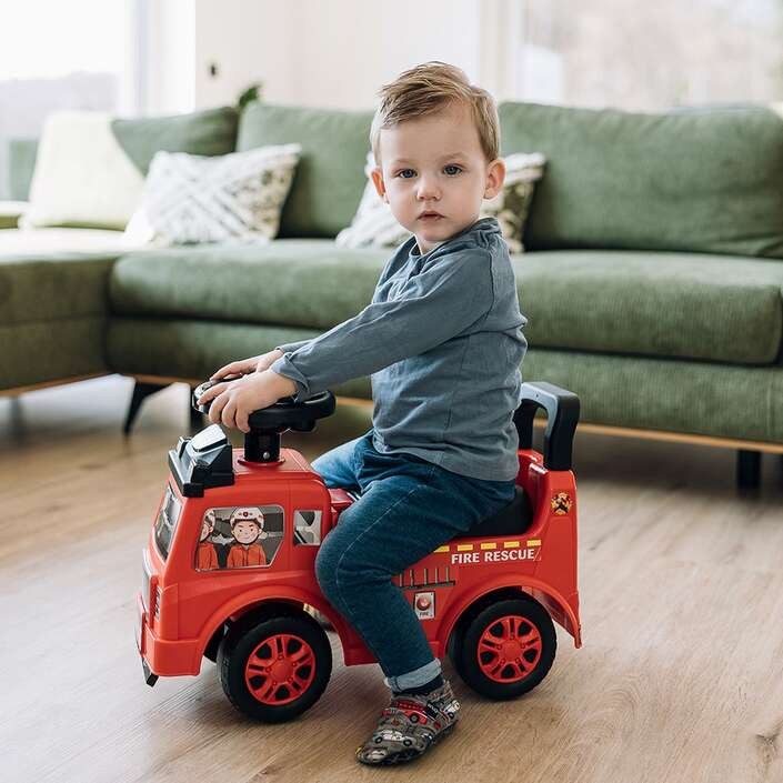 Ποδοκίνητο Πυροσβεστικό Ride On Red Free2Play 86410