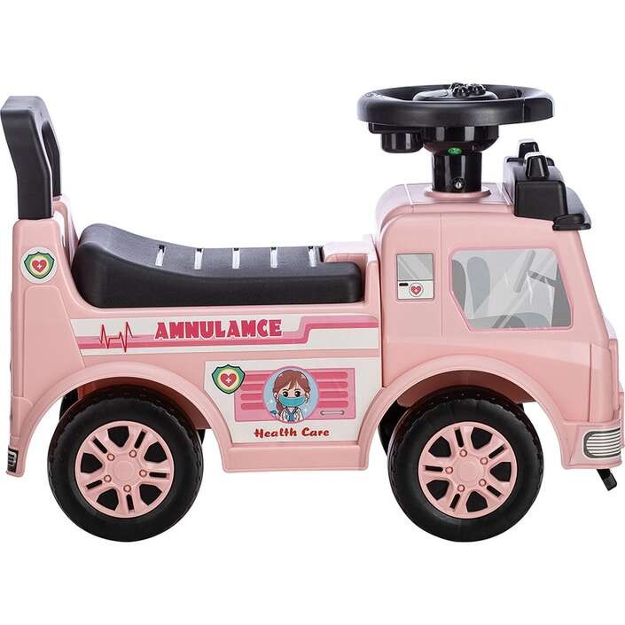 Ποδοκίνητο Ασθενοφόρο Ride On Pink Free2Play 86427