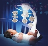 3 IN 1 PROJECTOR MUSICAL MOBILE ECRU ΜΟΥΣΙΚΟ ΚΡΕΜΑΣΤΟ/ΠΡΟΒΟΛΕΑΣ