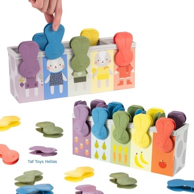 MATCH & COUNT BUNNY TOY ΕΚΠΑΙΔΕΥΤΙΚΟ ΠΑΙΧΝΙΔΙ