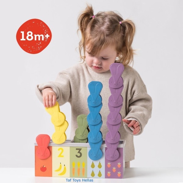 MATCH & COUNT BUNNY TOY ΕΚΠΑΙΔΕΥΤΙΚΟ ΠΑΙΧΝΙΔΙ