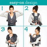 ΜΑΡΣΙΠΟ HUG & CUDDLE ADJUSTABLE HYBRID WRAP CARRIER INFANTINO ΜΑΡΣΙΠΟ HUG & CUDDLE ADJUSTABLE HYBRID WRAP CARRIER INFANTINO