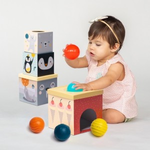 NORTH POLE BALL DROP STACKER ΚΟΥΤΙΑ ΣΤΟΙΒΑΞΗΣ ΜΕ ΜΠΑΛΕΣ