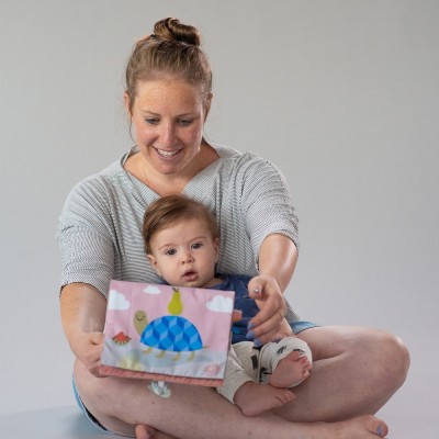 SAVANNAH TUMMY-TIME BOOK ΜΑΛΑΚΟ ΒΙΒΛΙΟ ΔΡΑΣΤΗΡΙΟΤΗΤΩΝ