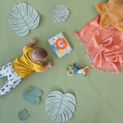 SAVANNAH TUMMY-TIME BOOK ΜΑΛΑΚΟ ΒΙΒΛΙΟ ΔΡΑΣΤΗΡΙΟΤΗΤΩΝ