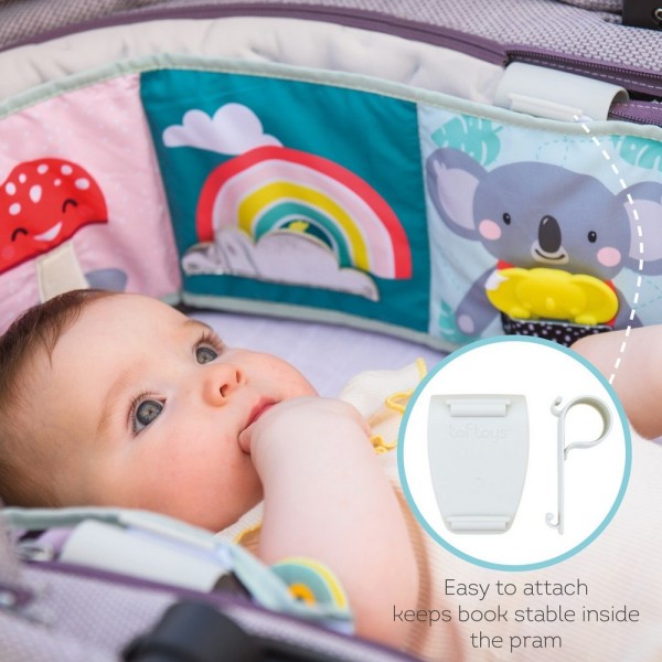 KOALA CLIP-ON PRAM BOOK ΜΑΛΑΚΟ ΒΙΒΛΙΟ ΚΑΡΟΤΣΙΟΥ