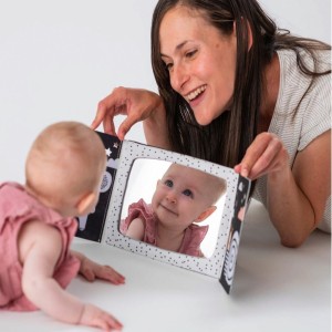 TUMMY-TIME MIRROR BOOK ΒΡΕΦΙΚΟ ΒΙΒΛΙΟ ΜΕ ΚΑΘΡΕΦΤΗ
