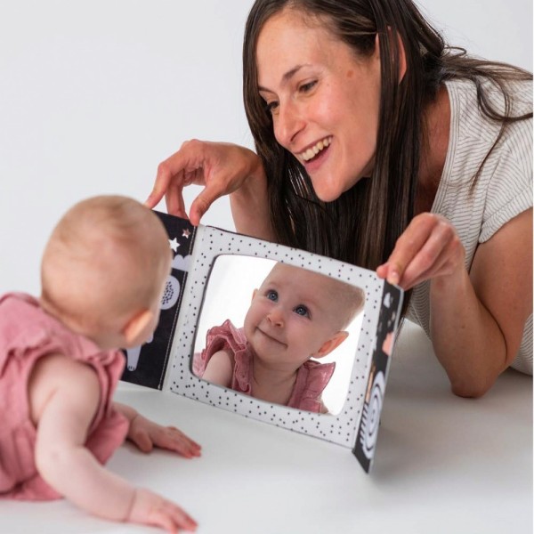 TUMMY-TIME MIRROR BOOK ΒΡΕΦΙΚΟ ΒΙΒΛΙΟ ΜΕ ΚΑΘΡΕΦΤΗ