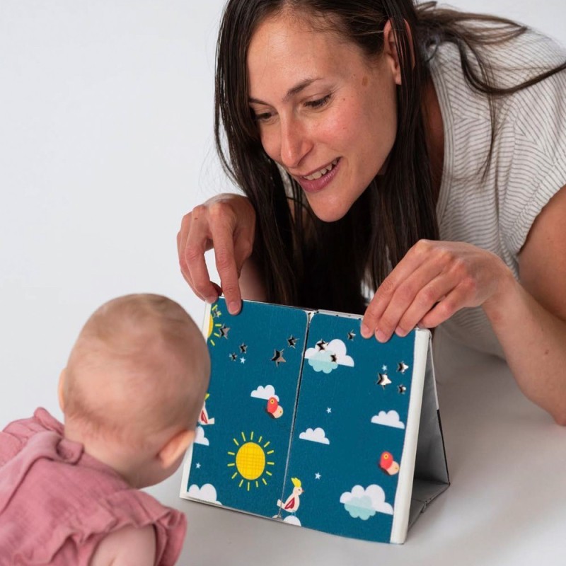 TUMMY-TIME MIRROR BOOK ΒΡΕΦΙΚΟ ΒΙΒΛΙΟ ΜΕ ΚΑΘΡΕΦΤΗ